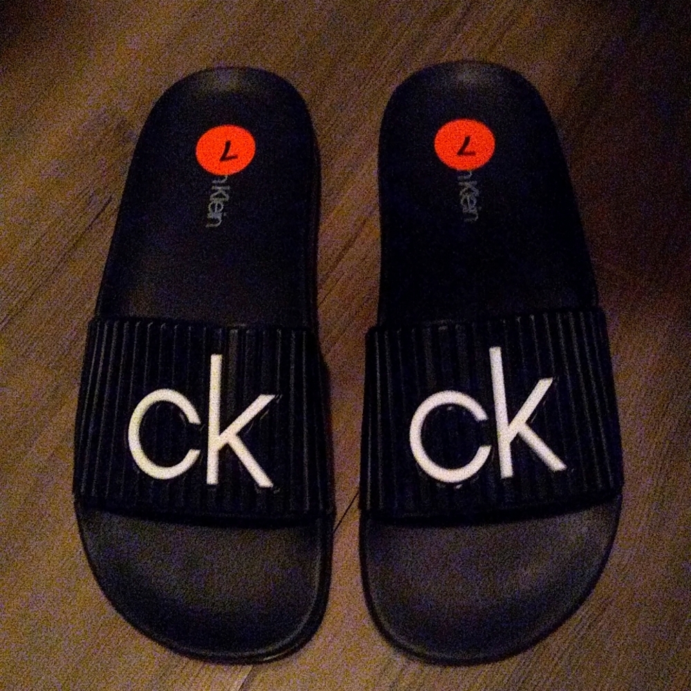 New Calvin Klein slides